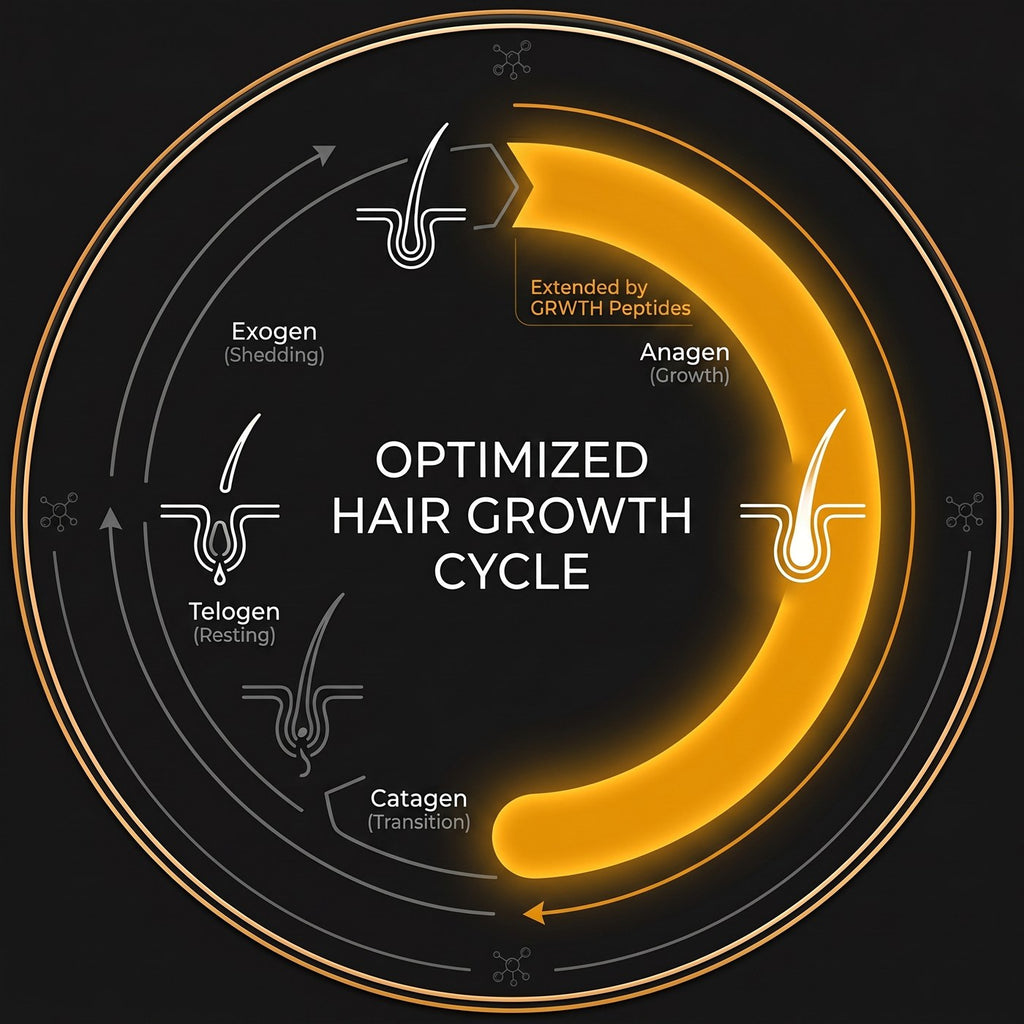 Optimized hair growth cycle